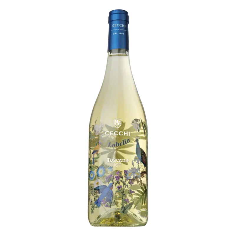 Etiket van Lobelia Toscana