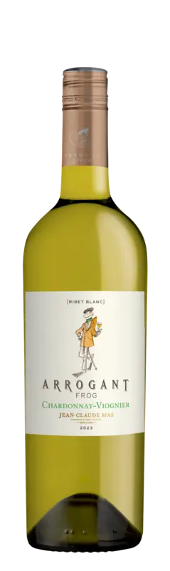 Etiket van Ribet white Chardonnay Viognier