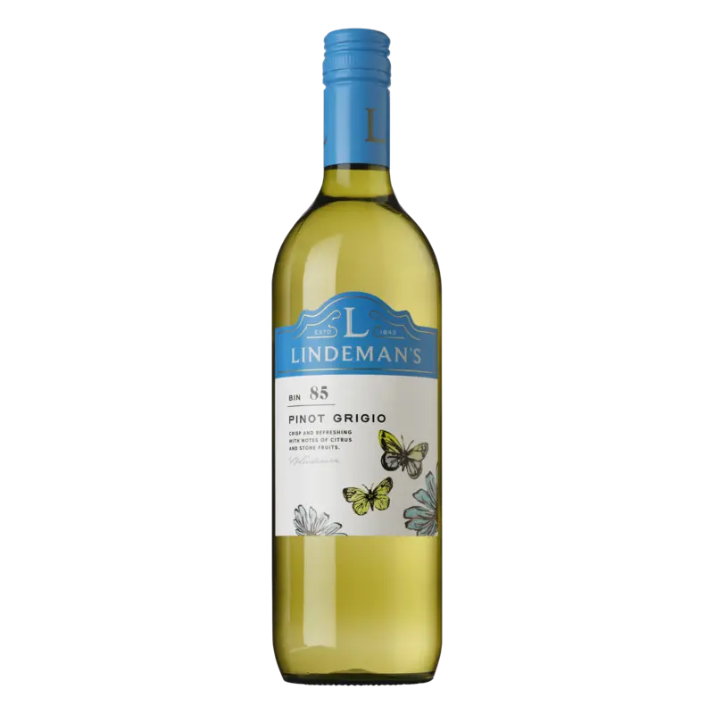 Etiket van Bin 85 pinot grigio