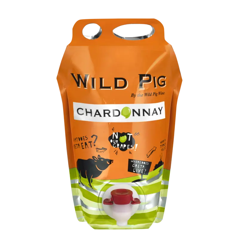 Etiket van Chardonnay wijntap