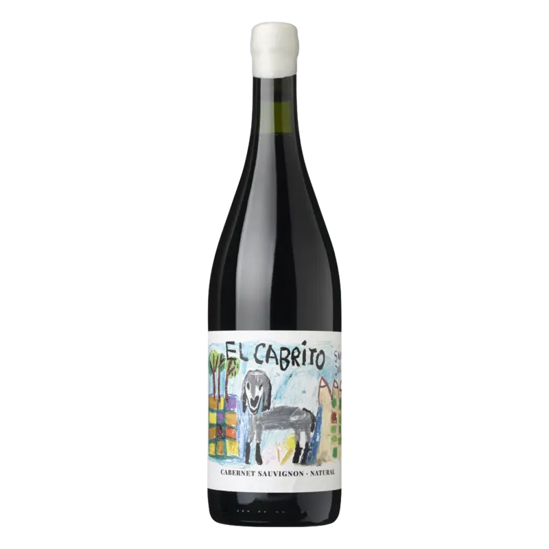 Etiket van El cabrito cabernet sauvignon natural