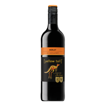 Etiket van Yellow Tail - Merlot