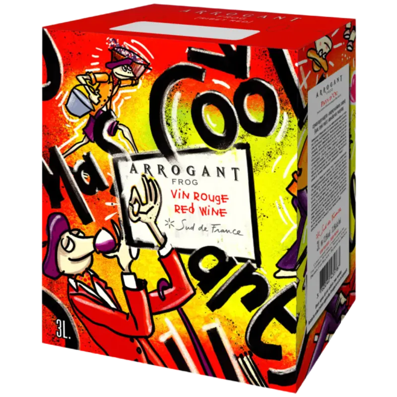 Etiket van Rouge Bag in Box